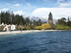 The shore of Lake Wakatipu, note the waves &ndash; apparently there is a tide 