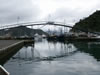 Bridge over the harbour in Picton 